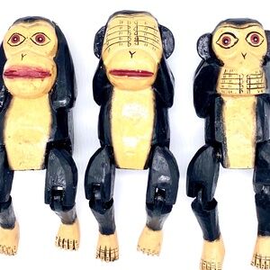 Monkey Business See No Evil Monkeys